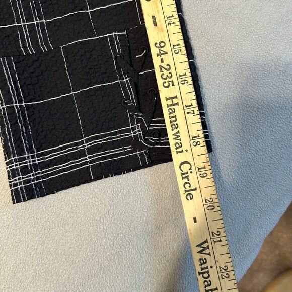 Habitat top sz XXL Crepe black relaxed fit lots of details - Picture 9 of 9